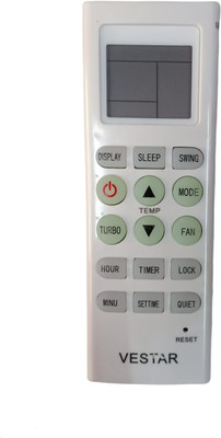 ANM REMOTE FOR AC Remote AIR CONDITIONER VESTAR - NOT FOR ALL VESTAR MODELS, VERIFY ON 9408256237 Remote Controller(White)