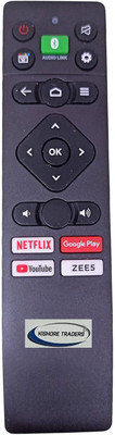 Kishore Traders Compatible Remote Control For Panasonic Smart Android Led Tv Panasonic Smart Led Tv Without Voice Function Remote Controller(Black)