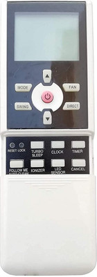 LipiWorld 55 AC Remote Control (Old Remote Exactly Same Remote Will Only Work) Compatible For Kenstar AC Remote Controller(Grey)