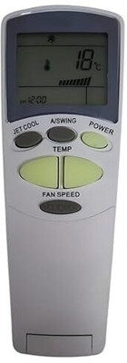 shoppinerz Remote Compatible for lg Split ac/Window ac Model (Ac 16 A) LG Remote Controller(White)
