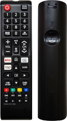 ERNIL BN5901315M LED Smart TV Remote Compatible for Samsung Smart LED TV Remote with Samsung TV Plus Button BN59-01315M Remote Remote Controller(Black)