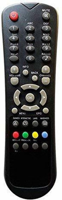 Hybite Hathway Set-Top Box Remote (Please Match Image with Your Old Remote) Hathway set top box Remote Controller(Black)
