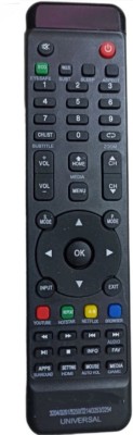 Ethex New TvR-37 (NO Voice Command)(Same remote Only will work)(before buy check all images) Remote Controller(Black)