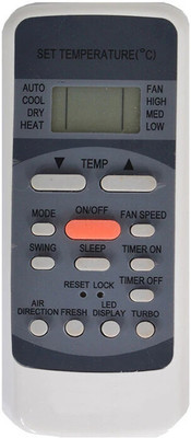 RESORB RE 12 R51M/CE Air Conditioner Remote Compatible for Split/Window AC Compatible Device: R09D-BGCE VOLTAS AC Remote Remote Controller(White)