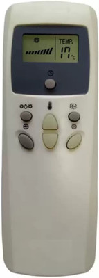 Kritex 10 AC Remote Compatible for LG Timer Remote Control Remote Controller(White)
