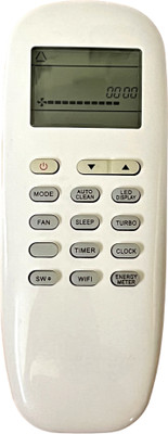 ERNIL AC Remote Compatible for VIDEOCON AC (With WIFI BUTTON) 215 Remote Control (Exactly Same Remote Will Only Work) Remote Controller(White)