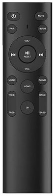 VTINVAN for Volume, EQ, and Input Selection (Your Old Remote Must be Exactly Same)-Black Compatible with Boat Soundbar and Speaker System Audio/Video System Remote Remote Controller(Black)