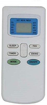 Kritex 17 AC Remote Compatible for TCL/GODREJ Remote Control Remote Controller(White)