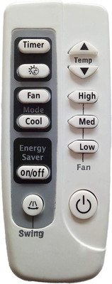 Naviscinest Compatible with Split/Window AC Remote Samsung Ac Remote Remote Controller(White)