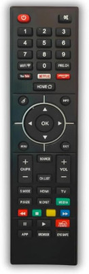 Tke SKYWALL Smart LCD LED TV(VAA) SkyWall Remote Controller(Black)