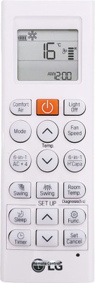 Xeovox Original lg Universal AC Remote for lg Split window AC Remote Control AC-36U LG Remote Controller(White)