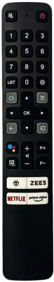 vcony Remote Compatible for TCL Smart LED TV (Without Voice) Remote tcl Remote Controller(Black)