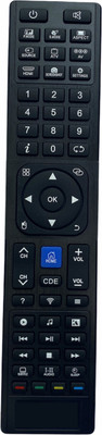 NixGlobal HID739 Remote Compatible for CLOUDWALKER SMART LED LCD TV Remote Controller(Black)
