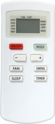 RESORB RE 189 BLUESTAR / GREE Compatible for Midea, Voltas and Lloyd Air conditioner Remote Controller(White)