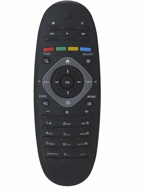 DEVBHOOMI DB- Universal LCD/LED Remote URC120 Compatible with Philips LCD/LED Philips LCD/LED TV Remote Control (Same Model Only) Remote Controller(Black)