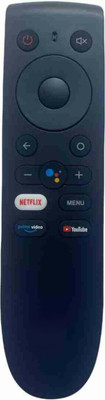 NixGlobal ONE-PLUS SMART Remote without Voice Control Function Compatible for ONEPLUS 4K SMART LED LCD TV Remote Controller(Black)