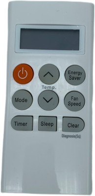 NixGlobal 298 AC Remote Compatible with LG AC Remote Controller(White)