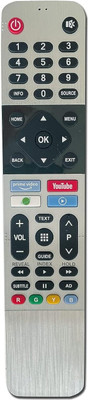 Akshita __W010__ Smart Android TV Remote Control SKYWORTH/COOCAA Tv Remote Controller(Silver)