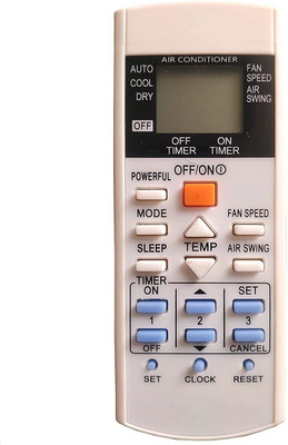 LipiWorld 29C AC Remote Control Compatible for  Panasonic AC Remote Controller(Grey)