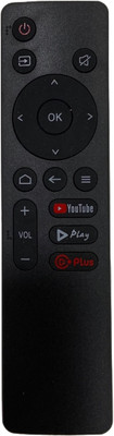 SHIELDGUARD Remote Control No. 545 Compatible for LED TV (No Voice function) Coocaa Remote Controller(Black)