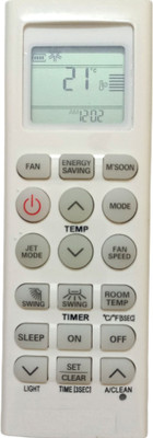 ERNIL AC Remote Compatible Control For LG Split AC 36G( Please Match The Image with Your Old Remote ) Remote Controller(White)