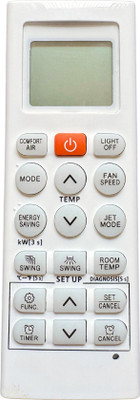 MechFox AC Remote Control Compatible Split/Window Air Conditioner | Model No. AC-36O | LG Remote Controller(White)