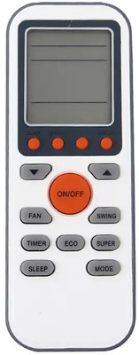 Ehop AC-139 Compatible remote control for  AC GYKQ-36 TCL Remote Controller(White)