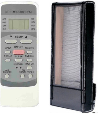 Ethex C-11 Re-78 Remote With cover (Remote+Cover) Ac Remote compatible for Bluestar/Onida/Voltas/Godrej/Vestar Ac Remote Controller(White)