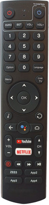 OG BTB09B Set Top Box Remote with Voice Function Netflix Youtube Compatible for HATHWAY SET-TOP BOX Remote Controller(Black)