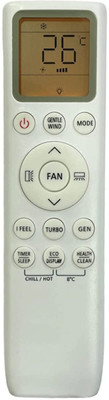 Kritex 245 AC Remote Compatible for TCL AC Remote Control Remote Controller(White)