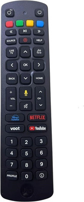 MARS Voice Control Remote Control Compatible for Fiber Set Top Box with Voice Control jio Fiber Set Top Box Remote Controller(Black)