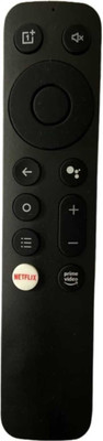 SKYNEU Remote Compatible for OnePlus Smart LED TV 4k Without voice command One Plus smart Led Tv Remote Controller (Black) Remote Controller(Black)