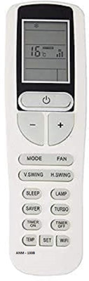 ANM SAC_185V_JZJ Remote Compatible FOR Voltas Smart Split AC with WiFi Function VOLTAS - SAME MODEL ONLY, VERIFICATION ON customer care Remote Controller(White)