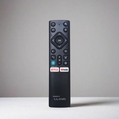 Narayan enterprises LLoyd Tv Compatible with Lloyd Smart LED LCD TV with Netflix and YouTube (Without Voice) LLoyd Remote Controller(Black)