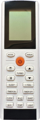 MechFox AC Remote Control Compatible Split/Window Air Conditioner | Model No. AC-193A | Bluestar Remote Controller(White)