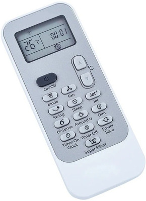 Ehop DG11J1-36 Compatible AC Remote Controller For  Inverter AC Remote Whirlpool Remote Controller(White)