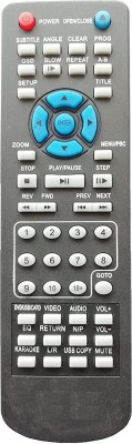 Akshita 0145520 DVD Compatible For DVD Player Remote Control IBELL DVD Remote Controller(Black)