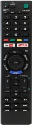 Crystonics RM L1370 Universal Remote For Sony Smart LCD LED TV Sony Bravia Smart LED TV Remote Controller(Black)