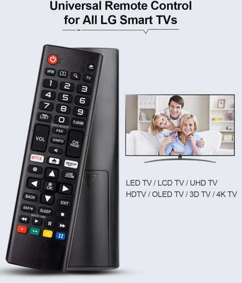 SKYNEU Compatible For LG LED LCD Smart TV Universal Remote Controller(Black)