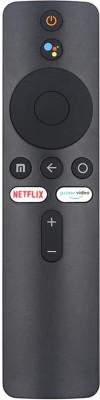 hybite Bluetooth Voice Command Remote for M i Smart Android LED Tv with Netflix & Prime Video Function Mi Remote Controller(Black)