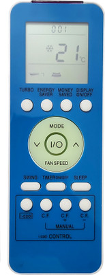 ERNIL GZ09-BE00-006 AC Remote Compatible for Onida AC GZ09BE00006 Remote (Your Old Remote Must be Exactly Same) Remote Controller(Blue)