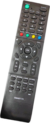 Ehop Compatible Remote control for LED LCD Smart TV Remote Control Murphy Remote Controller(Black)