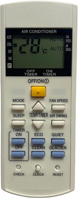 Woniry AC Remote No. 29F, Compatible for Sanyo AC Remote Control sanyo, panasonic Remote Controller(White)