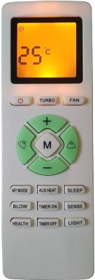 BhalTech 233 (Turbo) AC Remote Control with Display Light Compatible For  Lloyd AC Remote Controller(Gray)