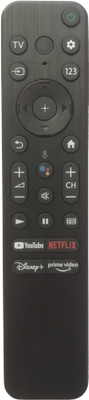 LipiWorld RMF-TX800U Led Smart TV Non Voice Remote Compatible For  Sony Bravia Tv Remote Controller(Black)