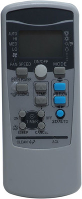 NixGlobal 25 AC Remote Compatible for MITSUBISHI AC Remote Controller(White)