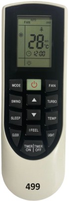 Upix 182G AC Remote Compatible for Godrej AC (EXACTLY SAME REMOTE WILL ONLY WORK) Remote Controller(White)