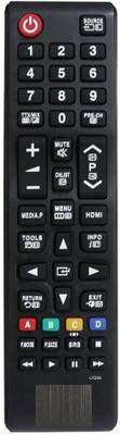 HDF Remote Control Compatible for Samsung Smart Tv remote With Non voice Supported Remote Control Compatible For Samsung LCD/LED TV. URC116 Samsung Remote -Please Match The Image With Your Old Remote Controller(Black)