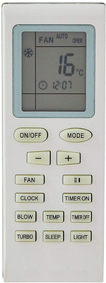 OKDEAL 1 Year Warranty YB1FA AC Remote Compatible for VOLTAS LLOYD GODREJ ONIDA BLUE STAR VIDEOCON AC Remote Controller(White)