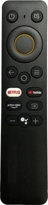 Ak Electronics Remote Control Compatible with Smart LED TV Realme Remote Controller(Black)